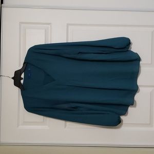 Apt. 9 dark teal blouse, 1X